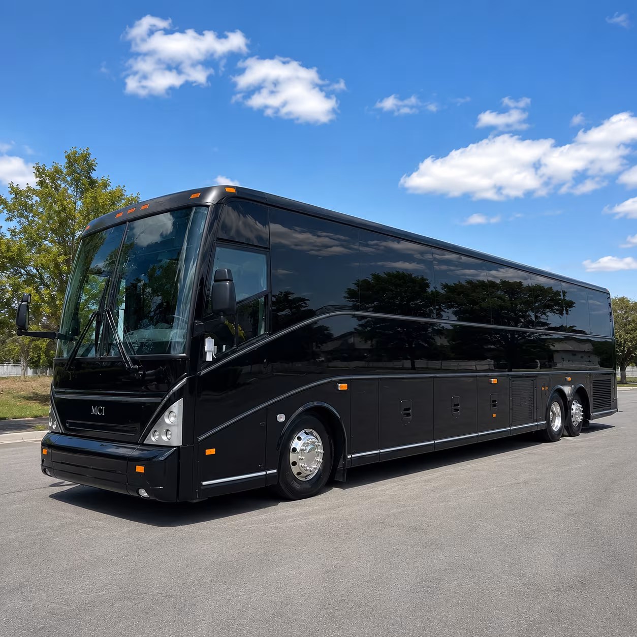 pleasanton bus rental service area