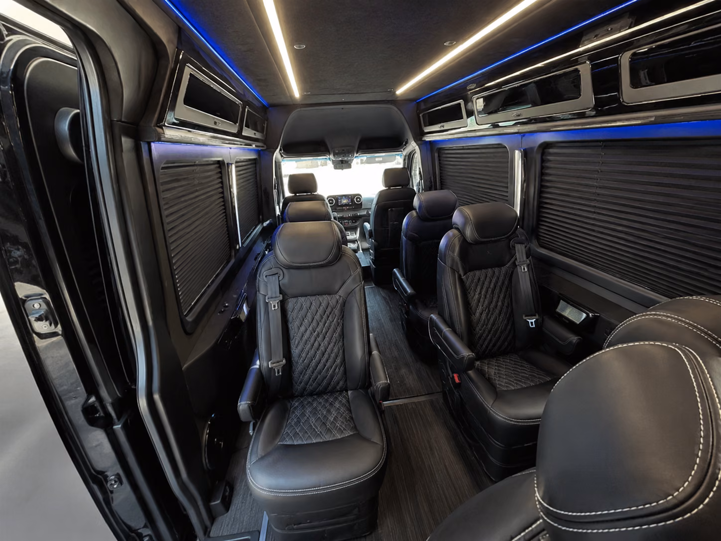 pleasanton concert transportation onboard seating